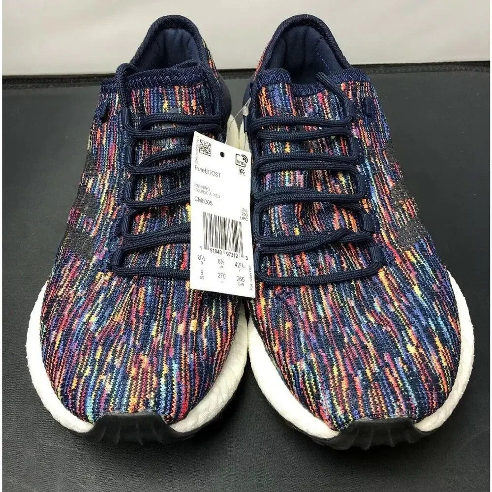 Adidas Pure Boost Ultra Navy Core Mesh Shoe Mens Size 9 New Fast Ship